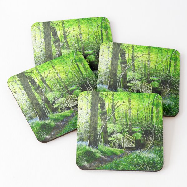 Item preview, Deep in the Woodland Green  designed and sold by Paula Oakley.