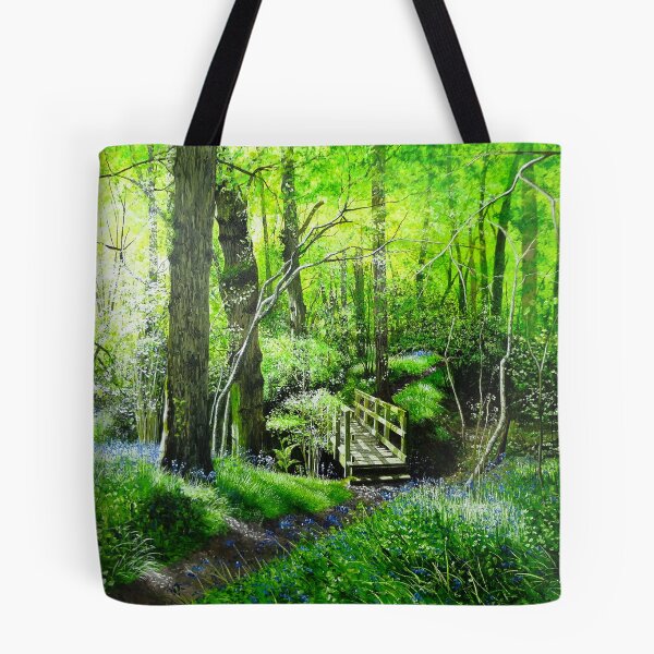 Item preview, Deep in the Woodland Green  designed and sold by Paula Oakley.