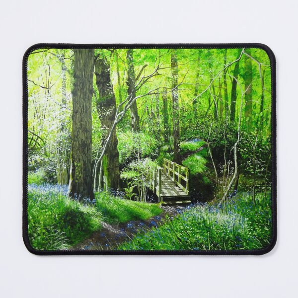 Item preview, Deep in the Woodland Green  designed and sold by Paula Oakley.