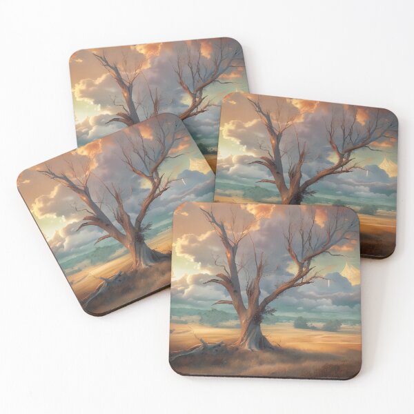 Item preview, Dead tree in the field  designed and sold by Nomad-Maynard.