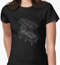 Game Console Women's Fitted T-Shirt