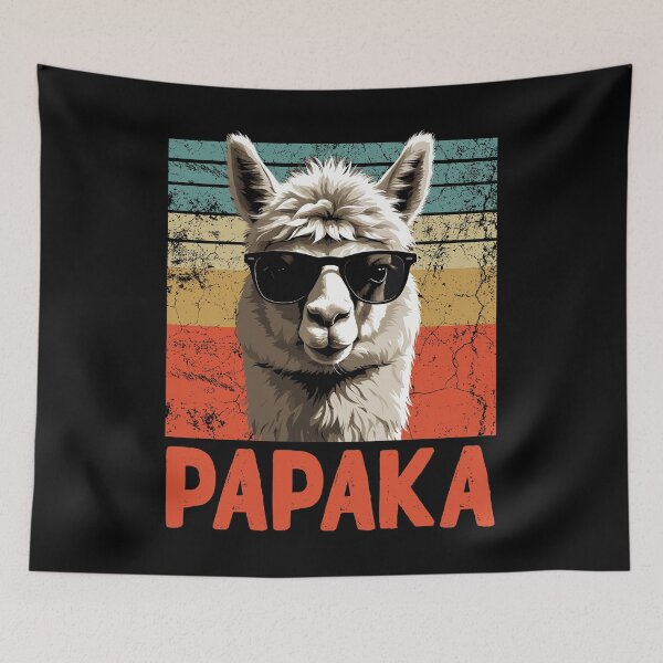 Item preview, Papaka The Alpaca Dad Perfect Funny Father designed and sold by LuminOrb.