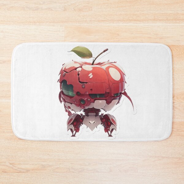 Item preview, Red Apple 3D Robot designed and sold by myfigaidea.