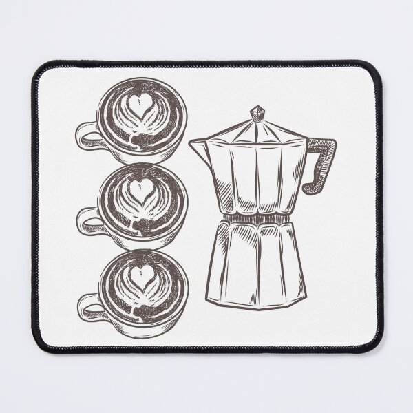 Item preview, coffee sketch designed and sold by InkGlow.