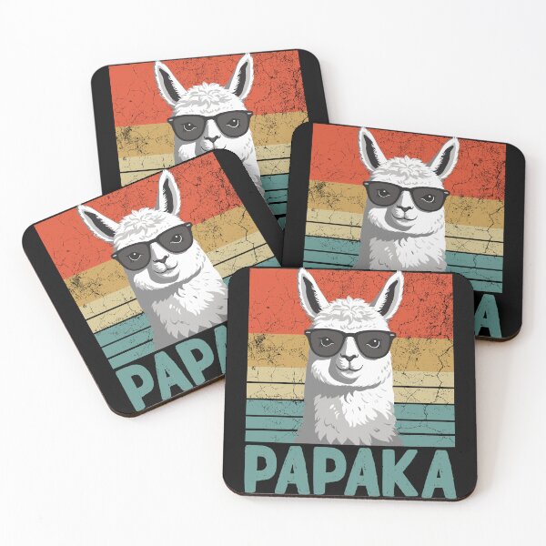 Item preview, Papaka The Alpaca Father Perfect Funny Dad designed and sold by LuminOrb.