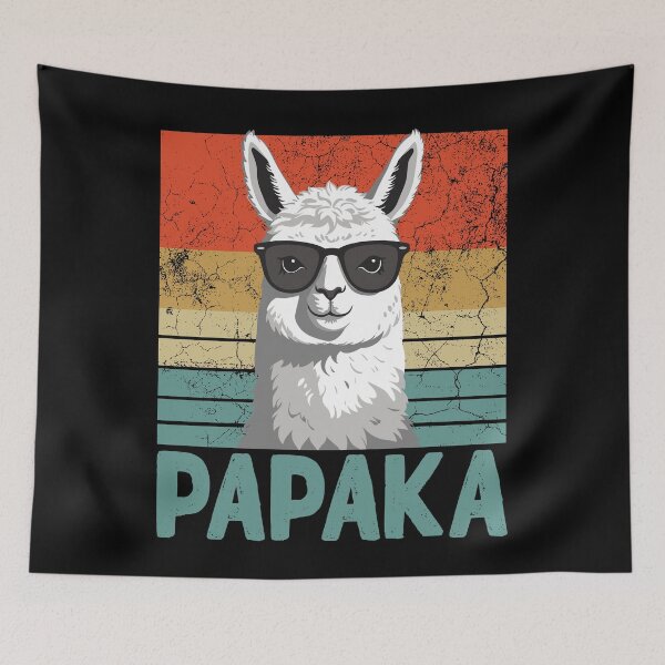 Item preview, Papaka The Alpaca Father Perfect Funny Dad designed and sold by LuminOrb.