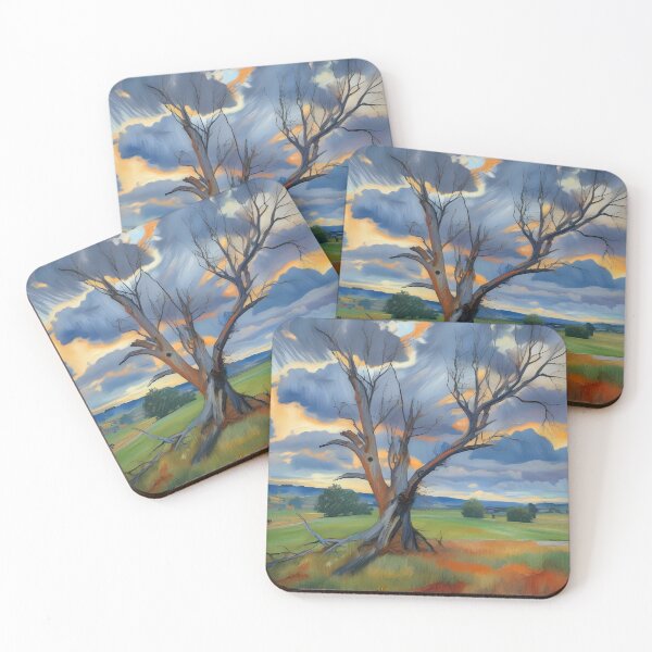 Item preview, Dead tree in the field  designed and sold by Nomad-Maynard.