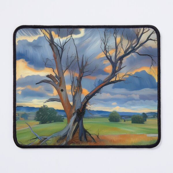 Item preview, Dead tree in the field  designed and sold by Nomad-Maynard.