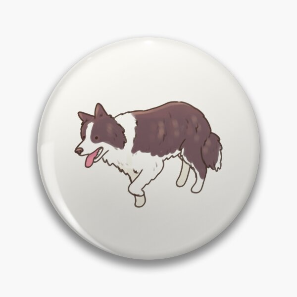 Item preview, Brown border collie dog  designed and sold by Artofmayara.