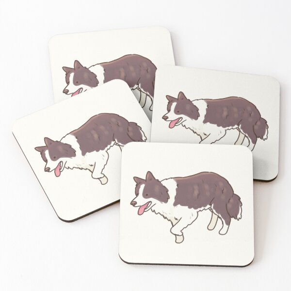 Item preview, Brown border collie dog  designed and sold by Artofmayara.