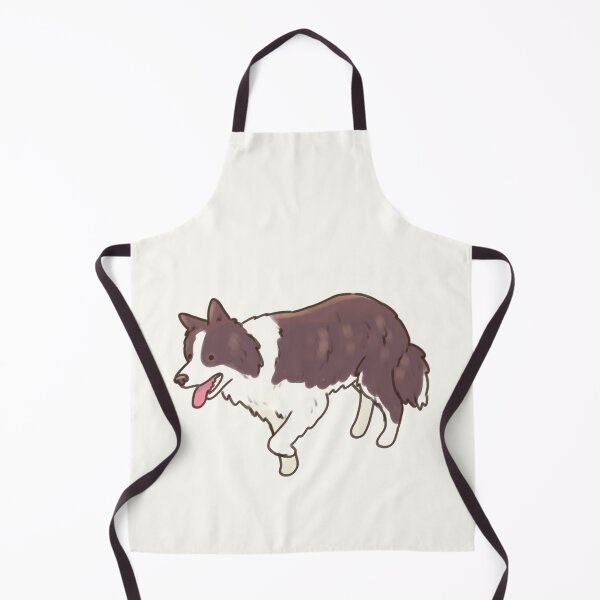 Item preview, Brown border collie dog designed and sold by Artofmayara.