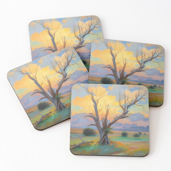 Item preview, Dead tree in the field  designed and sold by Nomad-Maynard.