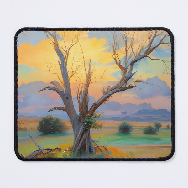 Item preview, Dead tree in the field  designed and sold by Nomad-Maynard.