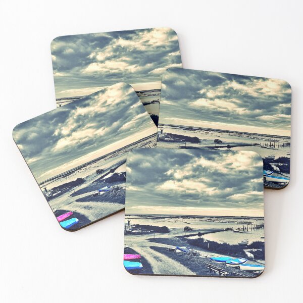 Item preview, Morston Quay Sunset at High Tide designed and sold by MorstonPhoto.