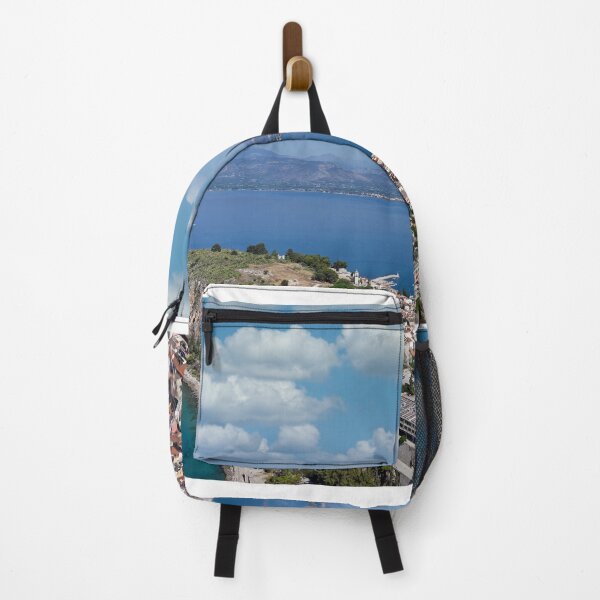 Item preview, Old town Nafplio aerial view designed and sold by goceris.