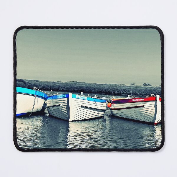 Item preview, Moored Boats at Morston designed and sold by MorstonPhoto.