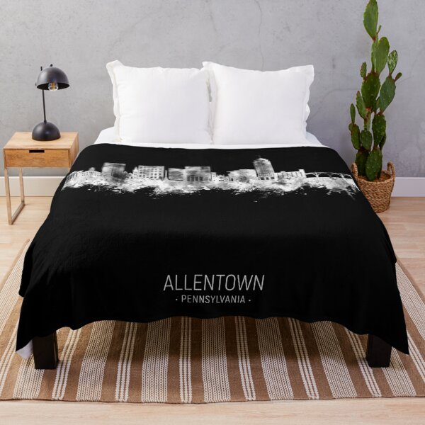 Item preview, Allentown Pennsylvania Skyline designed and sold by ArtPrints.