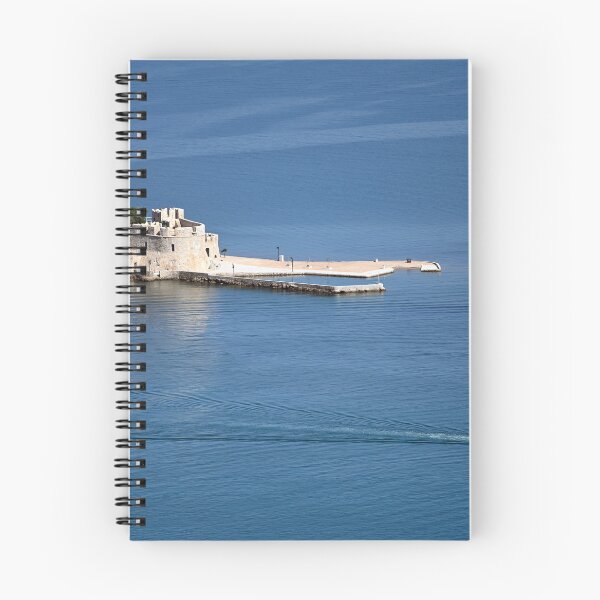 Item preview, Bourtzi Venetian water fortress in Nafplio, Peloponnese, Greece aerial view designed and sold by goceris.