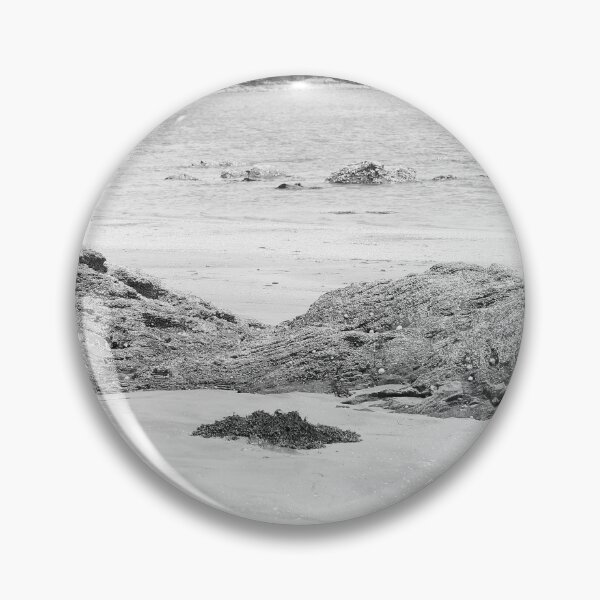 Item preview, Rathmullan Beach Tranquility Black and White Vertical designed and sold by eddiebarronshop.