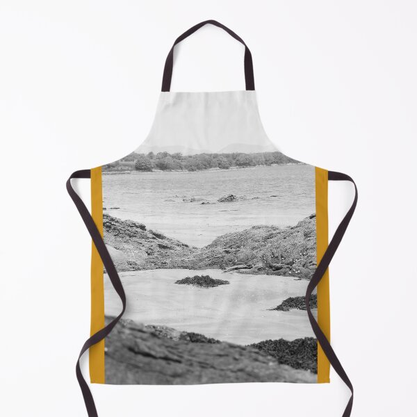 Item preview, Rathmullan Beach Tranquility Black and White Vertical designed and sold by eddiebarronshop.