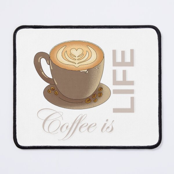 Item preview, coffee is life designed and sold by InkGlow.