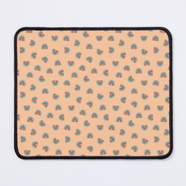 Item preview, Retro Blue and Orange Rainbow Pattern designed and sold by velvetearth.