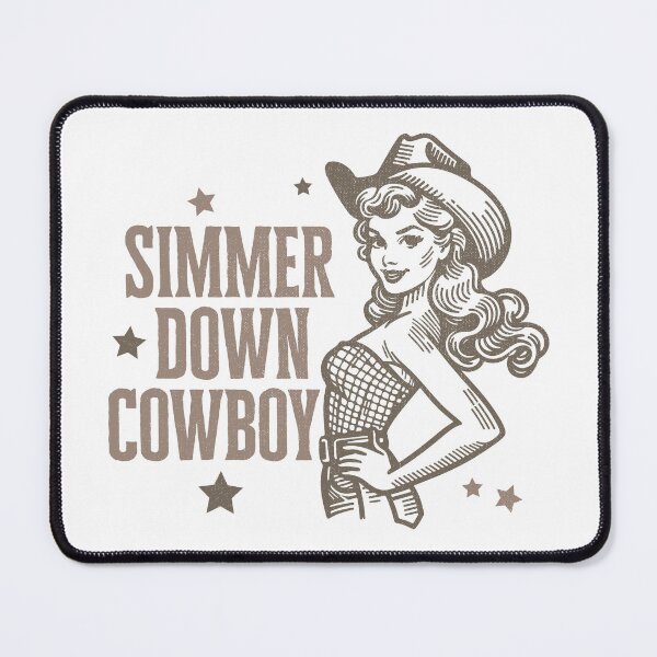 Item preview, Simmer Down Cowboy designed and sold by PaulSDesign.