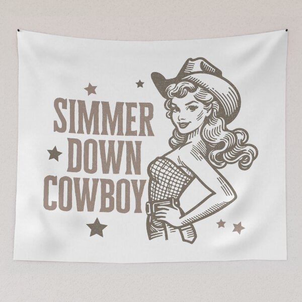 Item preview, Simmer Down Cowboy designed and sold by PaulSDesign.