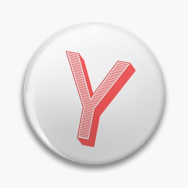 Item preview, Isometric Striped Letter Y | Capital Letters - Stripe Typography Collection designed and sold by uncoXab.