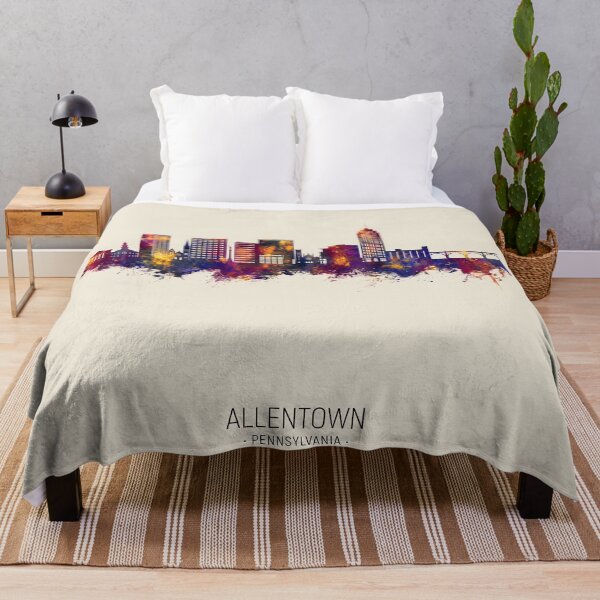 Item preview, Allentown Pennsylvania Skyline designed and sold by ArtPrints.