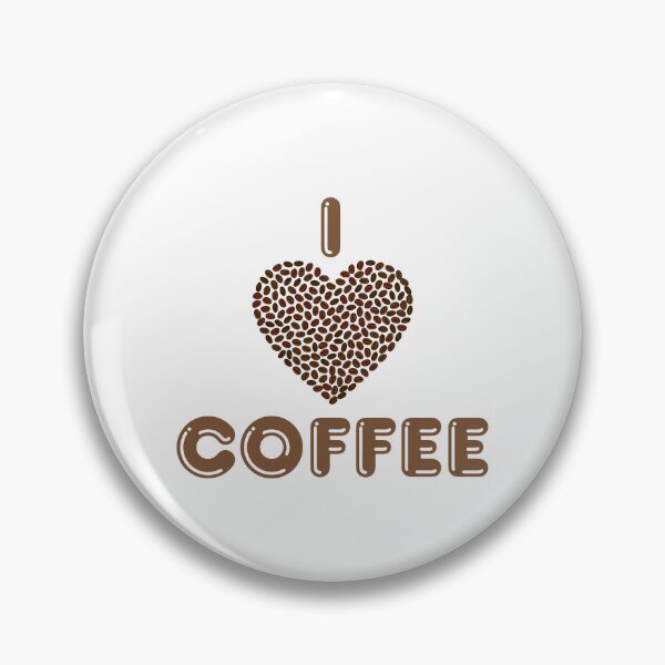 Item preview, I love coffee beans designed and sold by InkGlow.