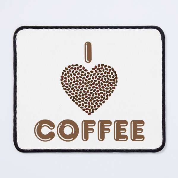 Item preview, I love coffee beans designed and sold by InkGlow.