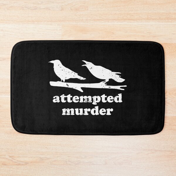 Item preview, Attempted Murder Crows designed and sold by crenaviolena.