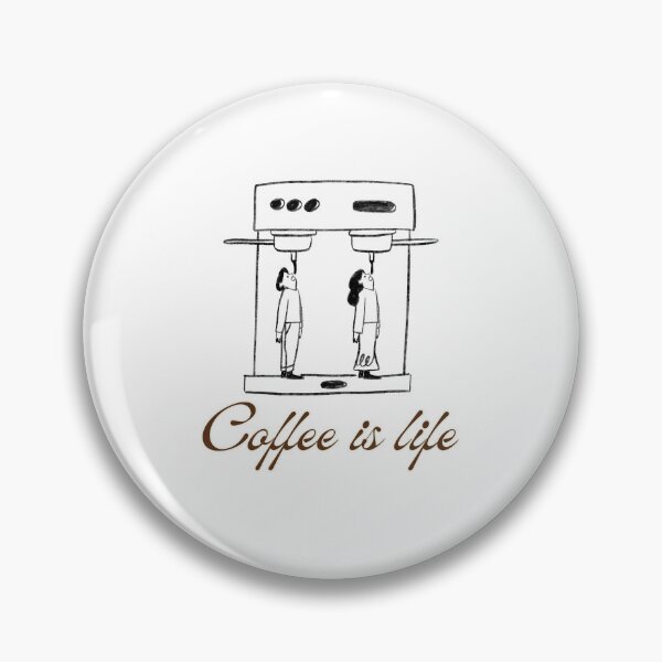 Item preview, coffee is life designed and sold by InkGlow.