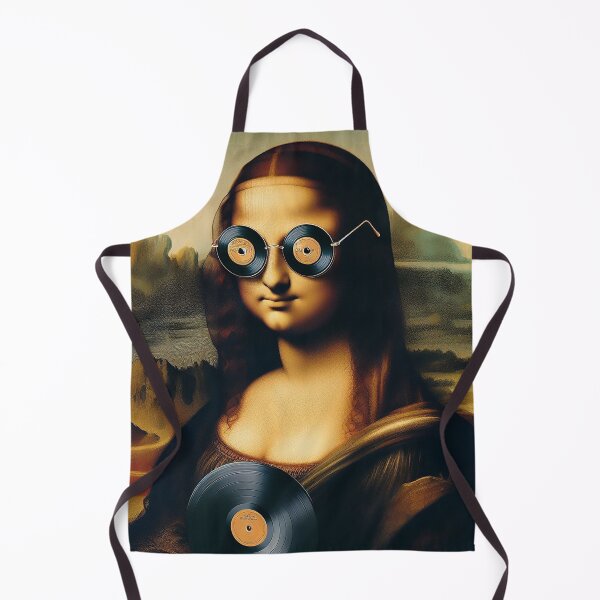Item preview, “Retro Beats on Mona Lisa” designed and sold by DJ-Portable.