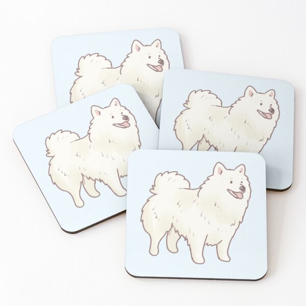 Item preview, Japanese Spitz dog illustration  designed and sold by Artofmayara.