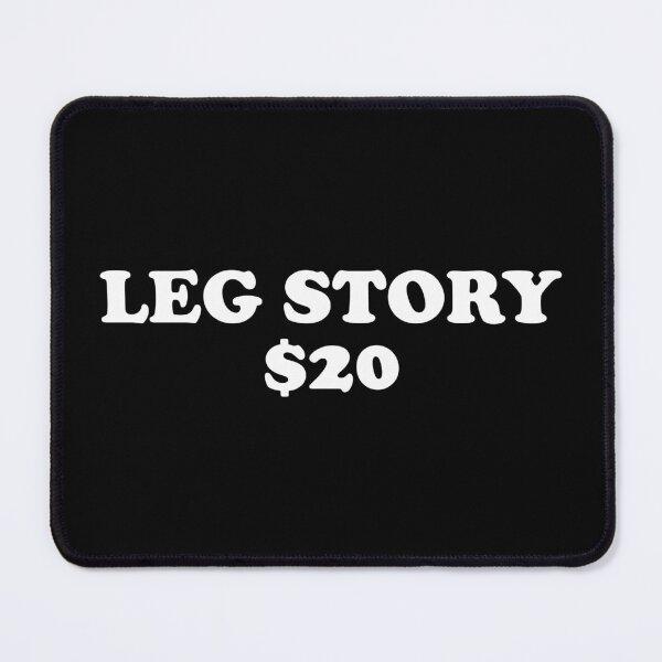 Item preview, Amputee Leg Story Humor Funny Quote - Leg Story 20$ designed and sold by crenaviolena.