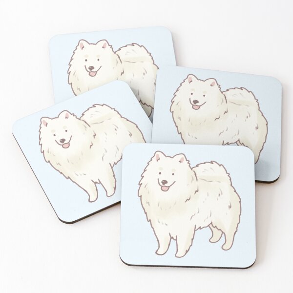Item preview, Japanese Spitz dog art  designed and sold by Artofmayara.