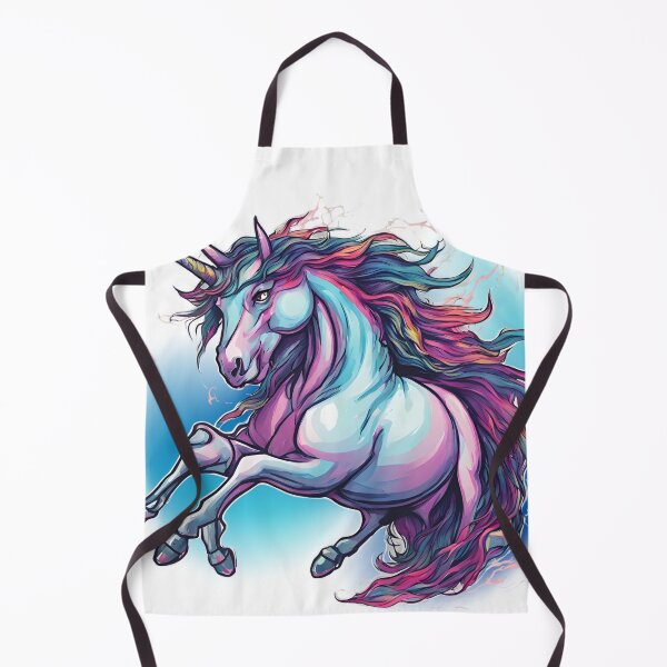Item preview, Unicorn Fury Blue Sky Artwork designed and sold by profiler221b.