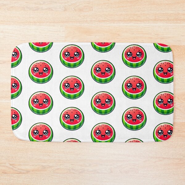 Item preview, Kawaii Water melon Sticker. Fruit Cute. Water melon cute Phone Cases. Summer Fruit. designed and sold by Aknarin Thika.