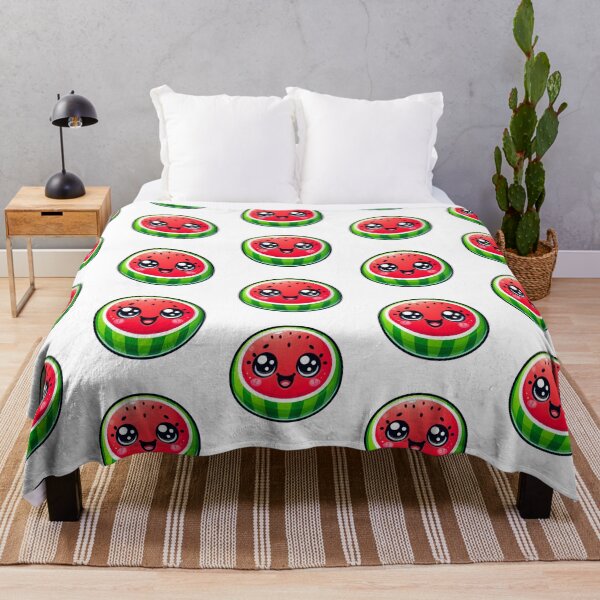 Item preview, Kawaii Water melon Sticker. Fruit Cute. Water melon cute Phone Cases. Summer Fruit. designed and sold by Aknarin Thika.