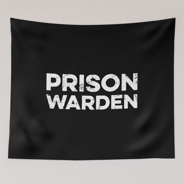Item preview, Prison Warden Police Officer Guard designed and sold by zeviwanty.