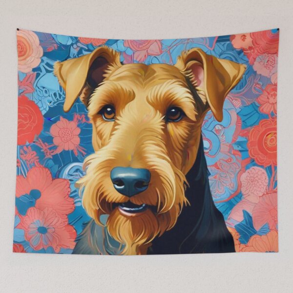Artikelvorschau, Airedale Terrier entworfen und verkauft von Lachrymosa.