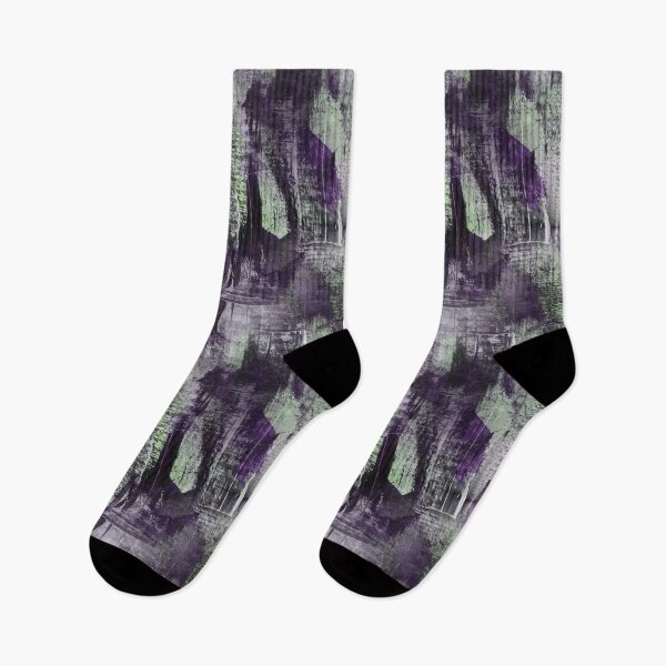 Item preview, Abstract Rustic Grunge Pattern in Purple designed and sold by Artistestella.