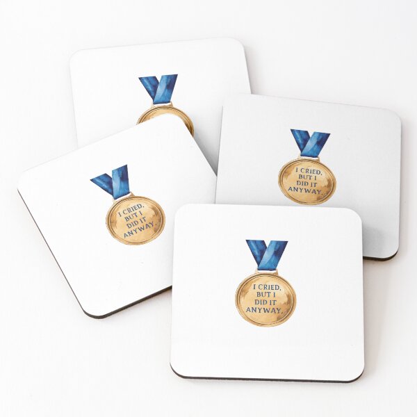 Item preview, I cried but I did it any way medal  designed and sold by Art Aesthetic.