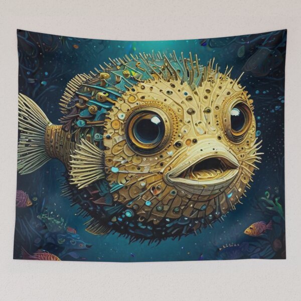 Item preview, Pufferfish  designed and sold by Lachrymosa.
