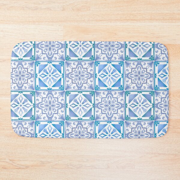 Item preview, Blue, mosaic tiles,Mediterranean tiles  designed and sold by MariaMarinova.