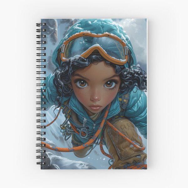 Item preview, Adventurous climber scaling a mountain designed and sold by Artessie.