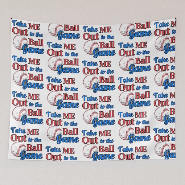 Item preview, Take Me Out to the Ball Game - Baseball - Sports - Baseball Game  designed and sold by colorfulstains.