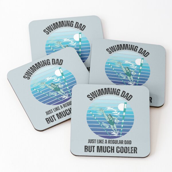 Item preview, Swimming Dad Just Like a Regular Dad But Much Cooler Father's Day Swim Dads  designed and sold by MomentumCloset.